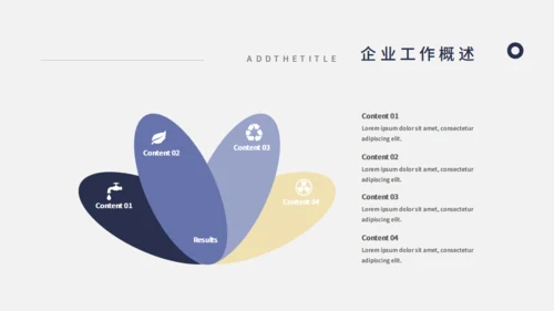 金色质感气质企业工作复盘通用PPT模板