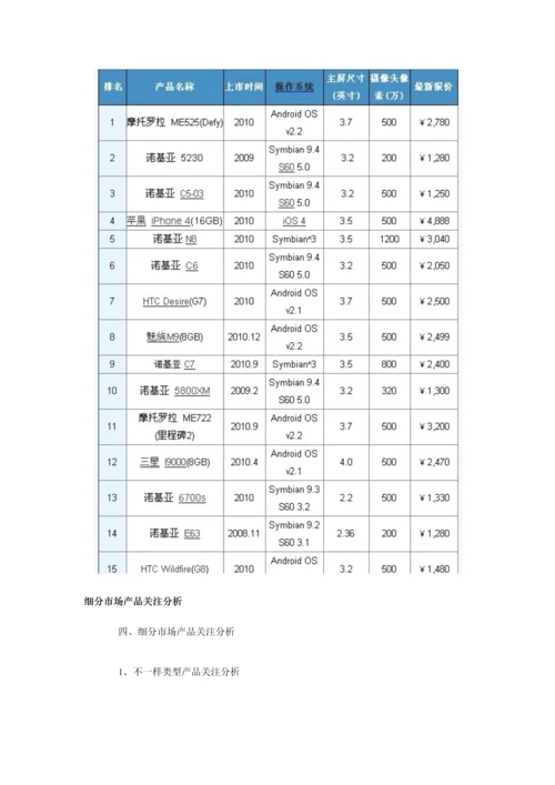 中国手机市场研究报告.docx