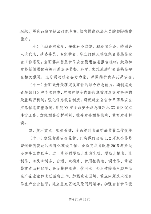 召开全县食品药品监管工作会简报 (4).docx