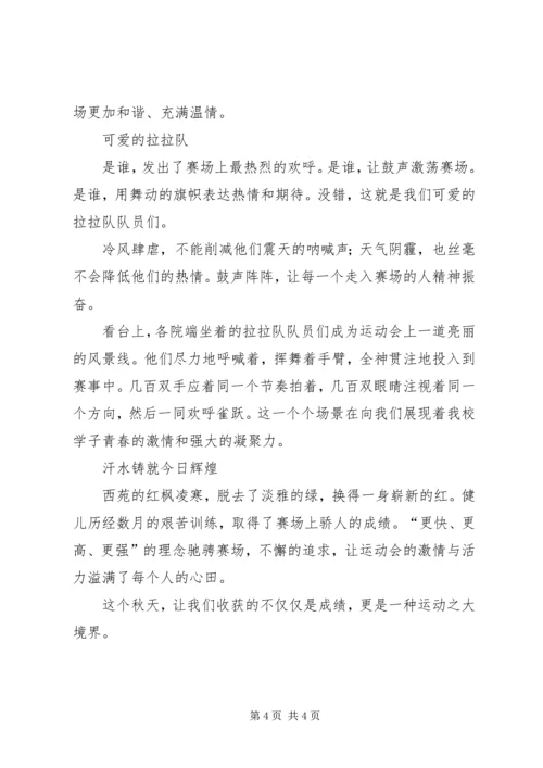 关于运动会的宣传稿 (6).docx