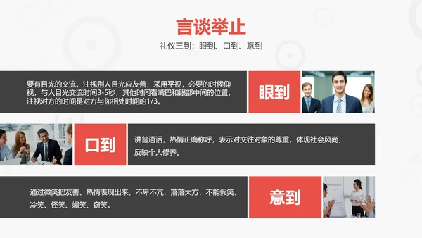 商务礼仪培训管理PPT模板