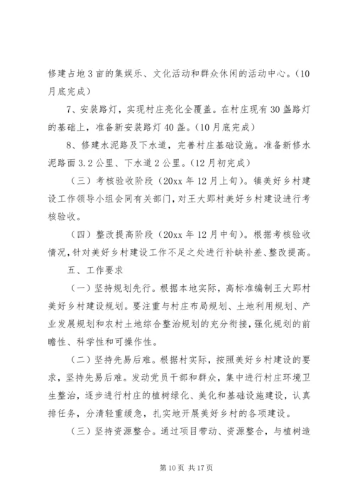 美好乡村建设实施方案 (3).docx