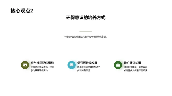 环境保护意识培养