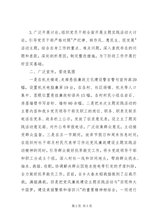 乡镇委员会党风廉政建设工作总结.docx