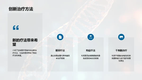 生物医疗：临床医学新篇章