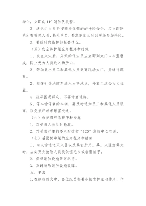 宾馆消防应急疏散预案.docx