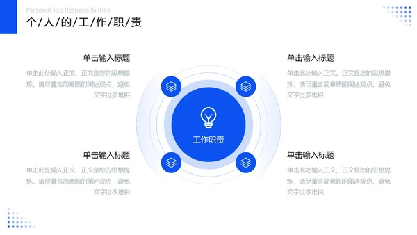 蓝色大气稳重励志风每一步都是成长的足迹转正述职报告PPT模板