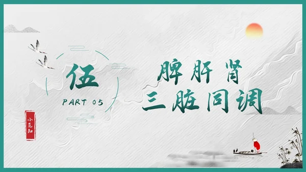 绿色简约糖尿病的中医养生疗法PPT模板宣传PPT动态PPT世界糖尿病日