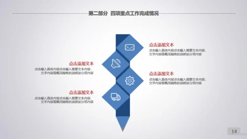 微立体滑动工作总结通用PPT模板