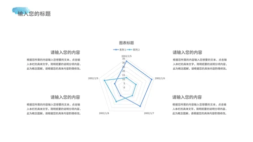 蓝色简约晕染风竞聘述职PPT模板