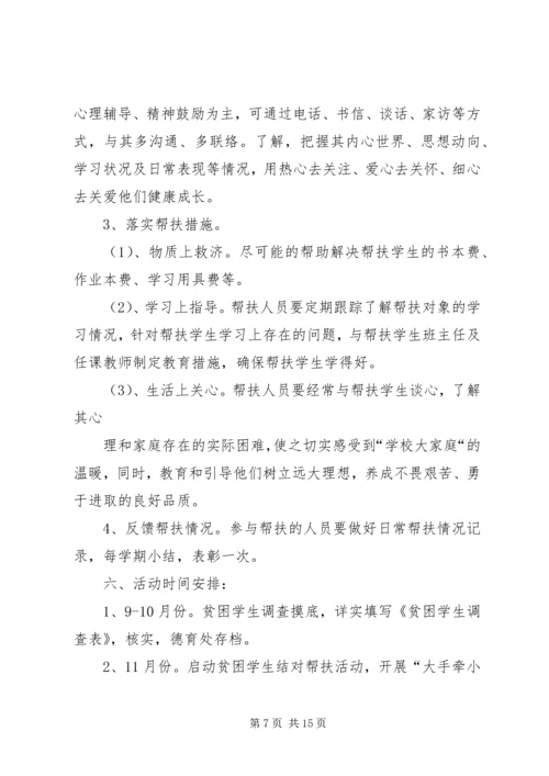 贫困生帮扶方案.docx