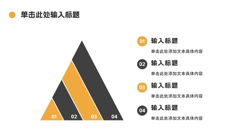 橙色简约毕业论文答辩ppt模板