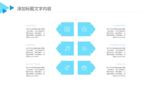 简约蓝色年终总结工作汇报个人述职PPT