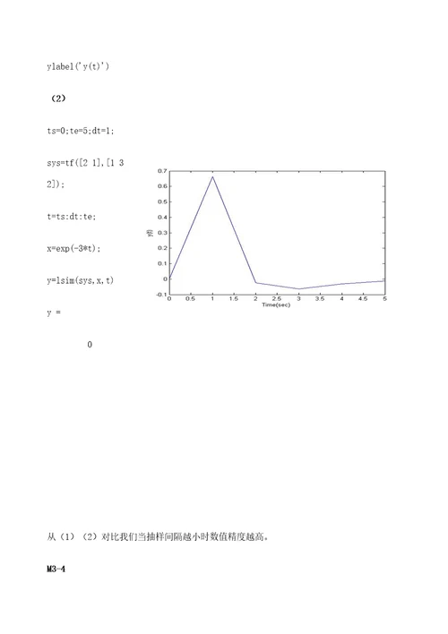 信号与系统课后maab作业