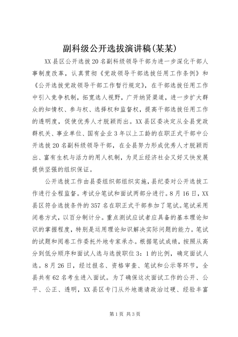 副科级公开选拔演讲稿(某某) (2).docx