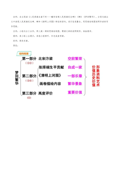 【教学评一体化】第五单元 整体教学设计-【大单元教学】统编语文八年级上册名师备课系列