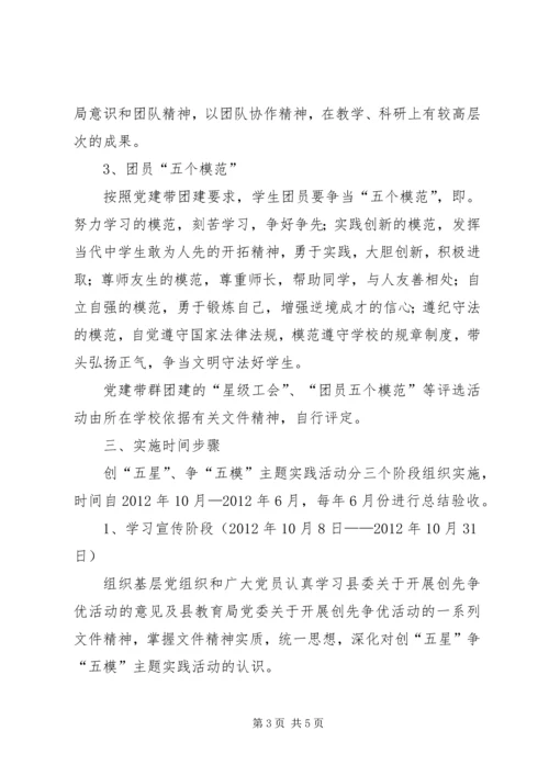 教育局党委活动实施意见.docx