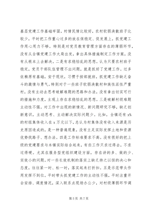 乡镇某年党建工作述职报告.docx