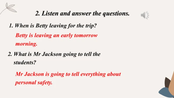 Module4 Rules and suggestion Unit 1 You must be ca