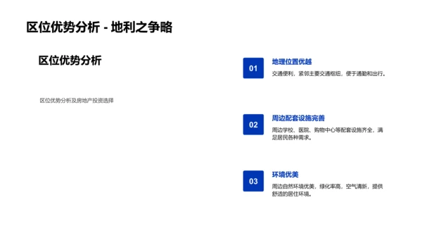 房产投资效益分析PPT模板