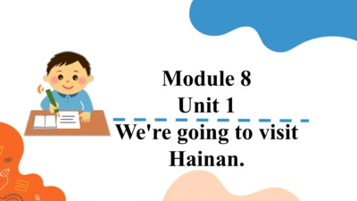 Module 8 Unit 1 We're going to visit Hainan. 课件(共3