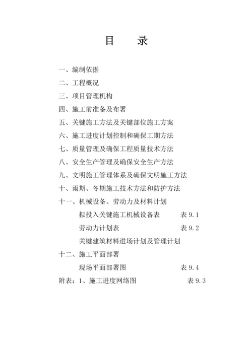 屋面渗水维修综合项目施工组织设计专项方案.docx