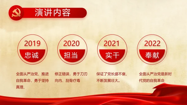 党支部党史学习党课工作总结动态PPT