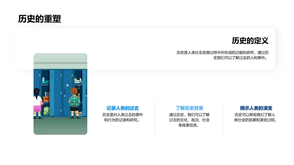 历史观念探讨PPT模板