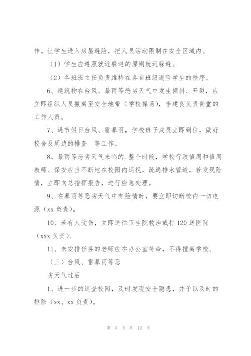 幼儿园台风应急预案.docx