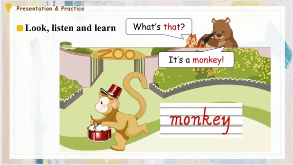 Unit 4 We love animals B Let's learn & Let's do 课件