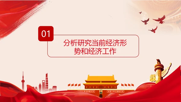 中央政治局会议释放当前经济工作重要信号PPT