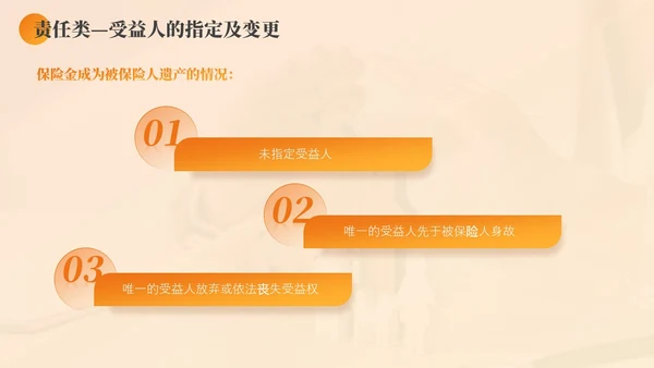 黄色渐变商务实拍风保险基础知识PPT模版