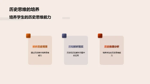 历史教学的现实触角