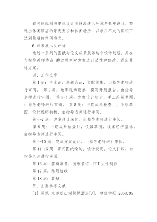 酒店管理专业的论文开题报告范文.docx