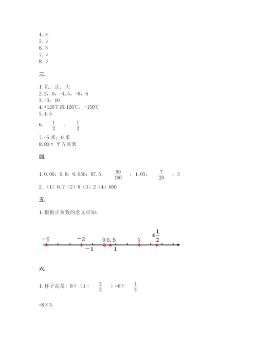 洛阳市小学数学小升初试卷含答案（培优a卷）.docx