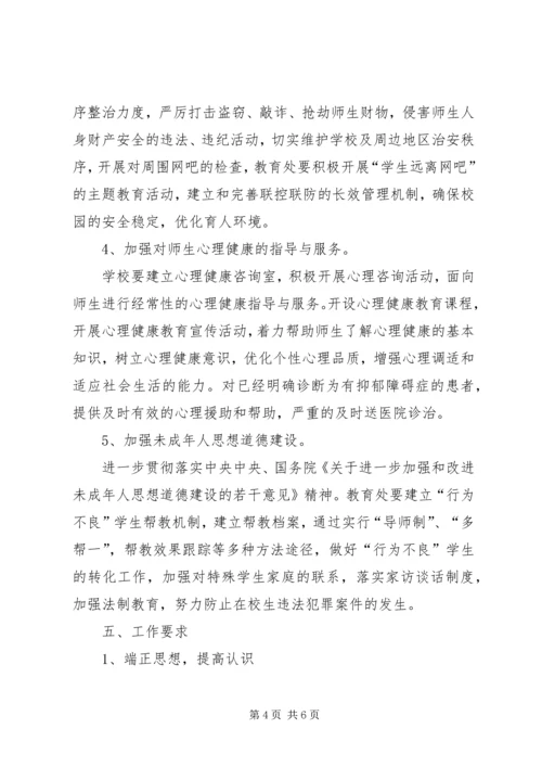 饶峰小学创建文明校园实施方案 (4).docx