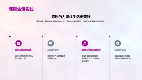 感恩故事交流会PPT模板