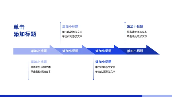 蓝灰色简约人力资源年中述职PPT模板