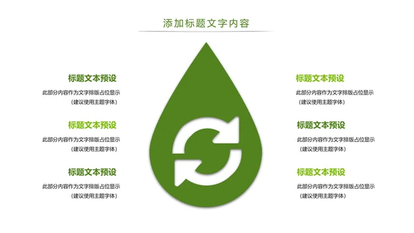 绿色环境保护垃圾分类公益宣传主题班会动态PPT模板