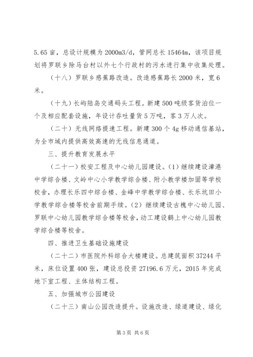 市委、市政府为民办实事工作计划.docx