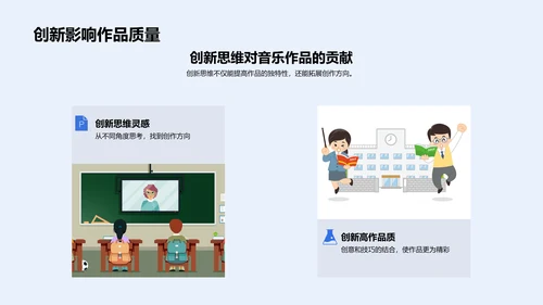 音乐创作实践课PPT模板
