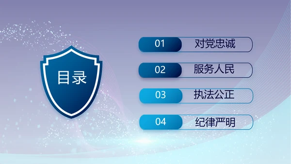 公安警察年终工作总结汇报PPT