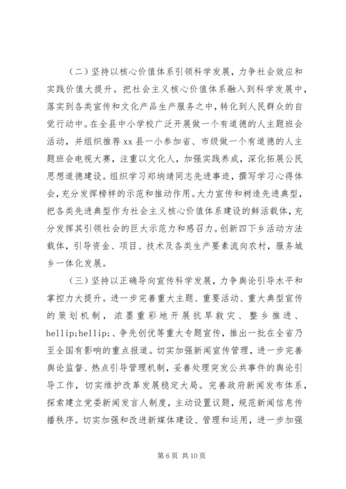 县委理论学习中心组专题集中学习会议上的发言.docx