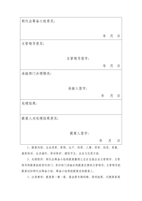 一届一次职代会实施专业方案.docx