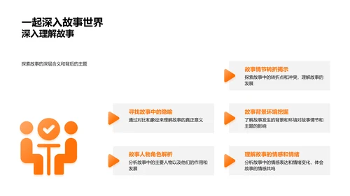 语文课故事教学PPT模板