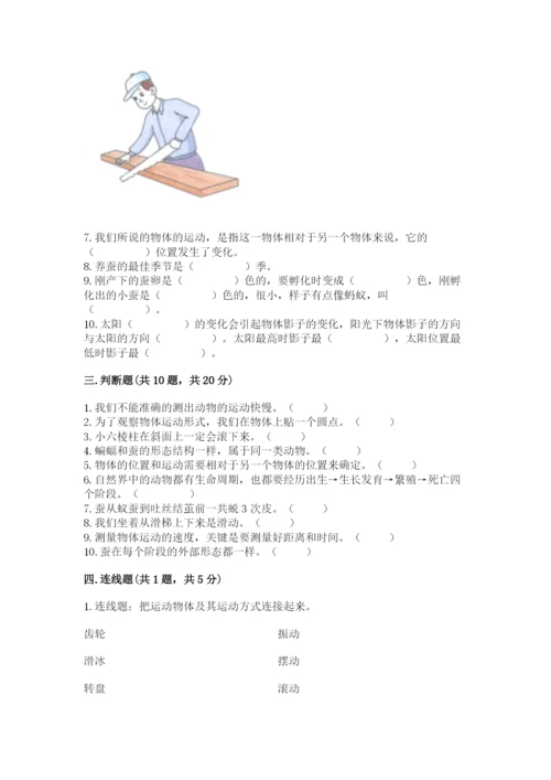 教科版科学三年级下册 期末测试卷精品【网校专用】.docx