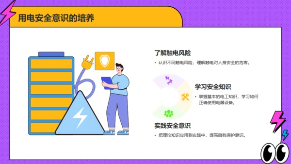 用电安全教育中小学安全用电培训通用PPT模板