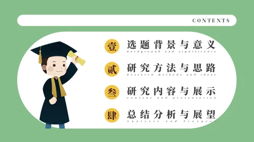 牛津帽毕业论文答辩模板