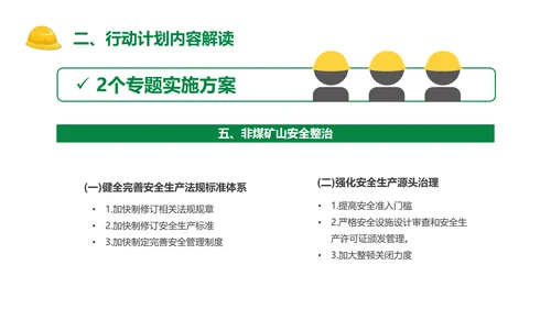 安全生产专项整治三年行动PPT课件模板