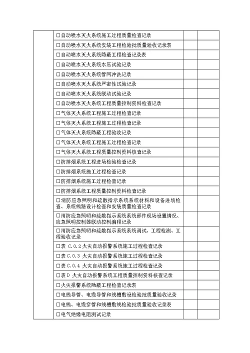 建设工程竣工验收消防设计